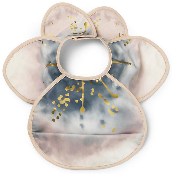

Нагрудник Elodie Details "Embedding Bloom", бело-розовый, Розовый/белый