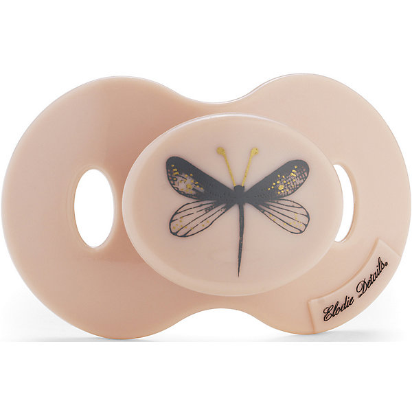 

Силиконовая пустышка Elodie Details "Dragon Fly" с 3 мес., розовая, Розовый/розовый