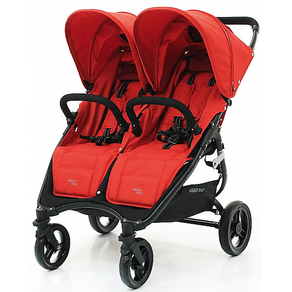 

Прогулочная коляска для двойни Valco baby Snap Duo / Fire red, Красный