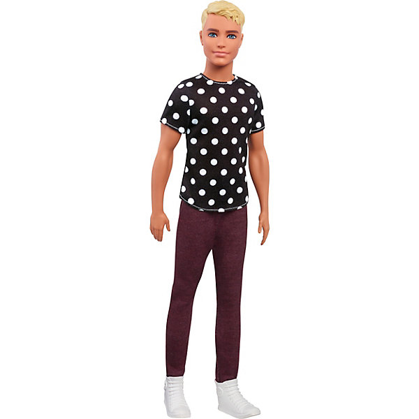 

Кукла Кен Barbie "Игра с модой" В футболке в горох, 29 см