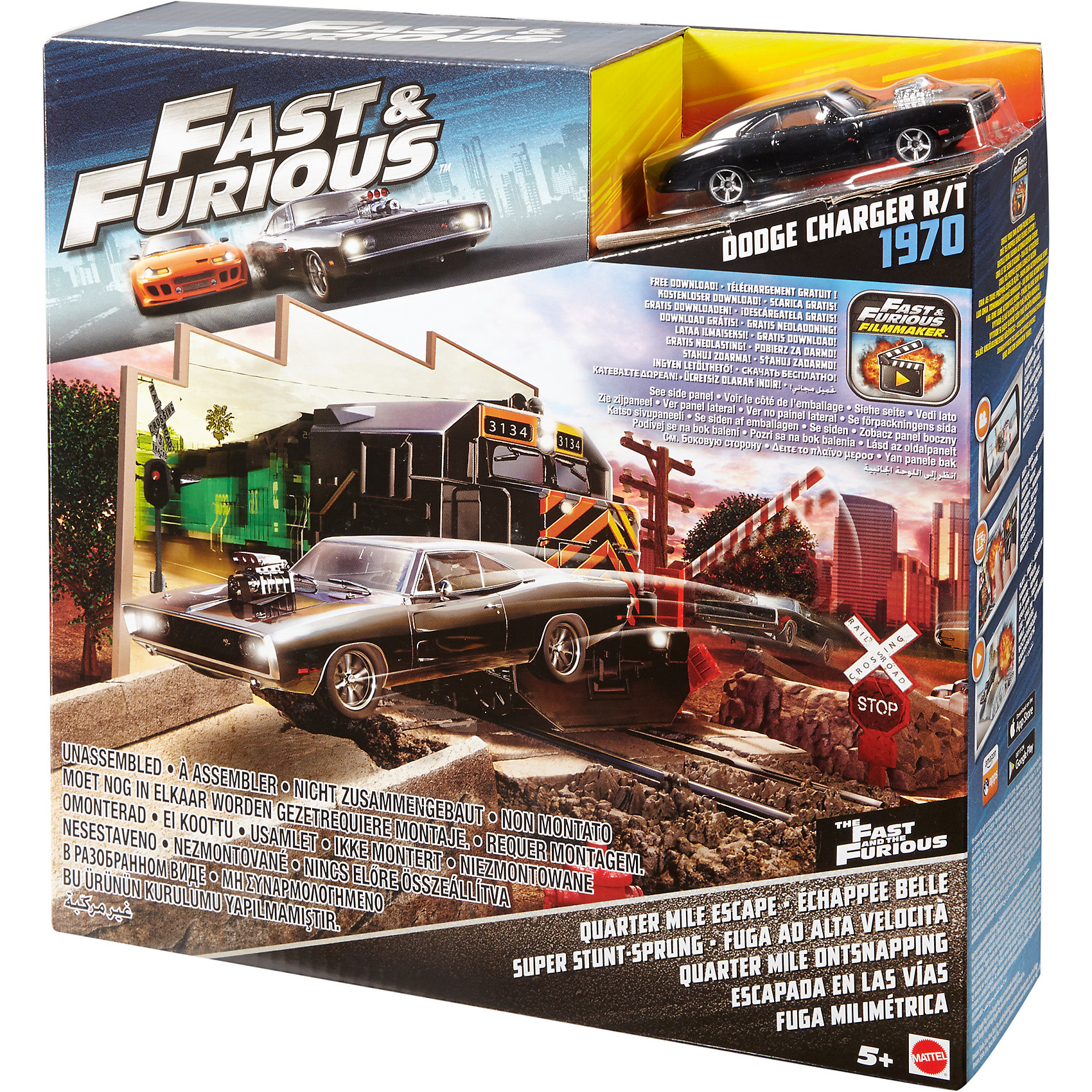 фото Автотрек Hot Wheels "Форсаж Fast & Furious" Quarter Mile Escape Mattel