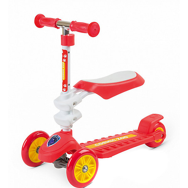 

Трехколесный самокат Small Rider Galaxy Seat Cosmic Zoo, красный, Трехколесный самокат Small Rider Galaxy Seat Cosmic Zoo,