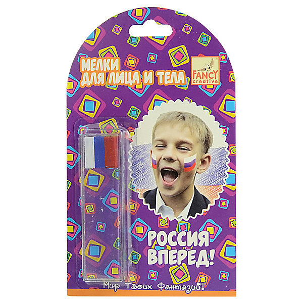 

Мелки для лица и тела Fancy Creative "Россия, вперед!"