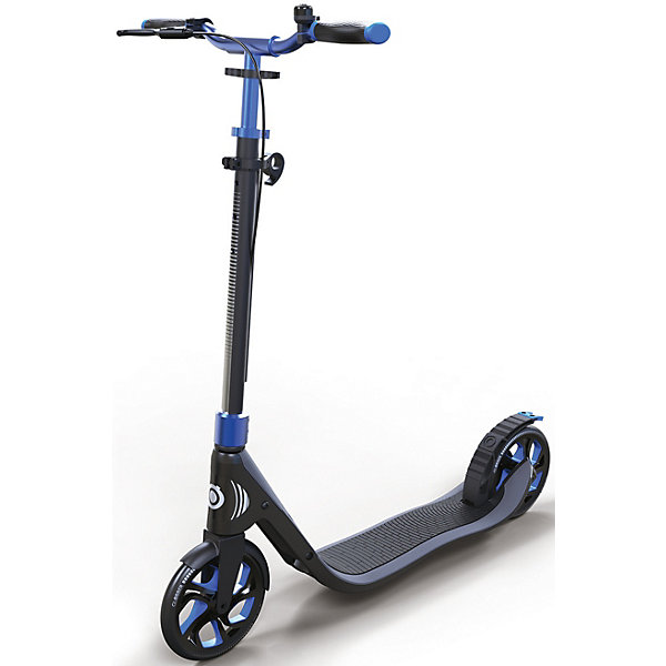 

Двухколесный самокат Globber One NL 205 Deluxe, черно-синий, Двухколесный самокат Globber One NL 205 Deluxe, черно-