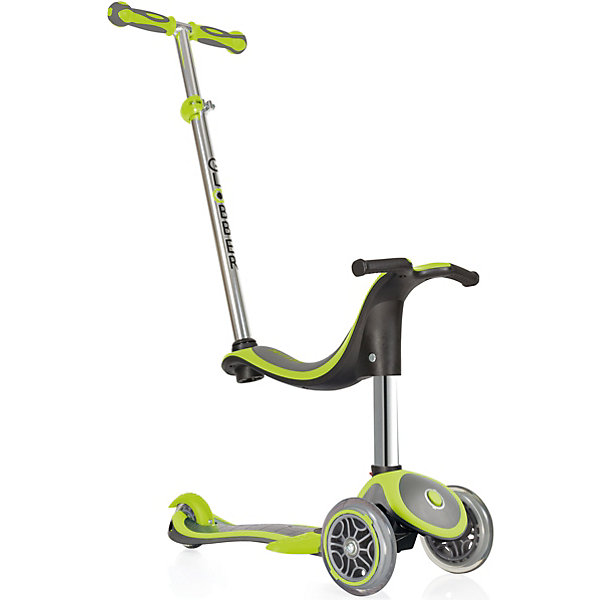 

Трехколесный самокат Globber Evo 4 In 1 Plus, зеленый, Трехколесный самокат Globber Evo 4 In 1 Plus,