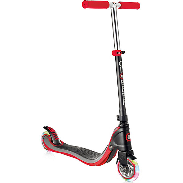 

Двухколесный самокат Globber «Flow 125 Lights», красный
