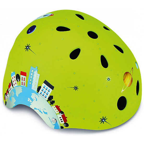 

Шлем Globber "Printed Junior", зеленый, Шлем Globber "Printed Junior",