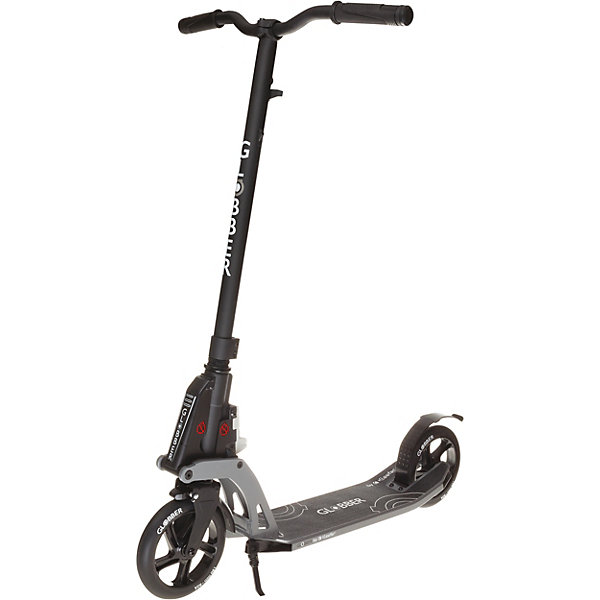 

Двухколесный самокат Globber One K180, Черный, Двухколесный самокат Globber One K180
