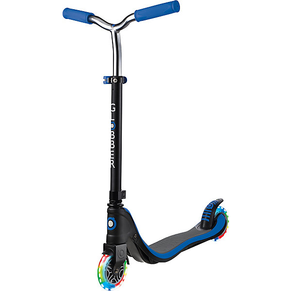 

Двухколесный самокат Globber «Flow 125 Lights», синий