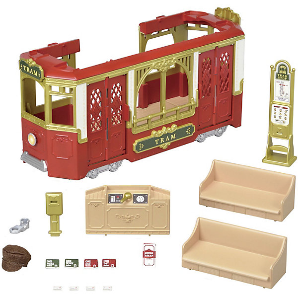 Набор Sylvanian Families Series Town "Городской трамвай" Эпоха Чудес 8304910