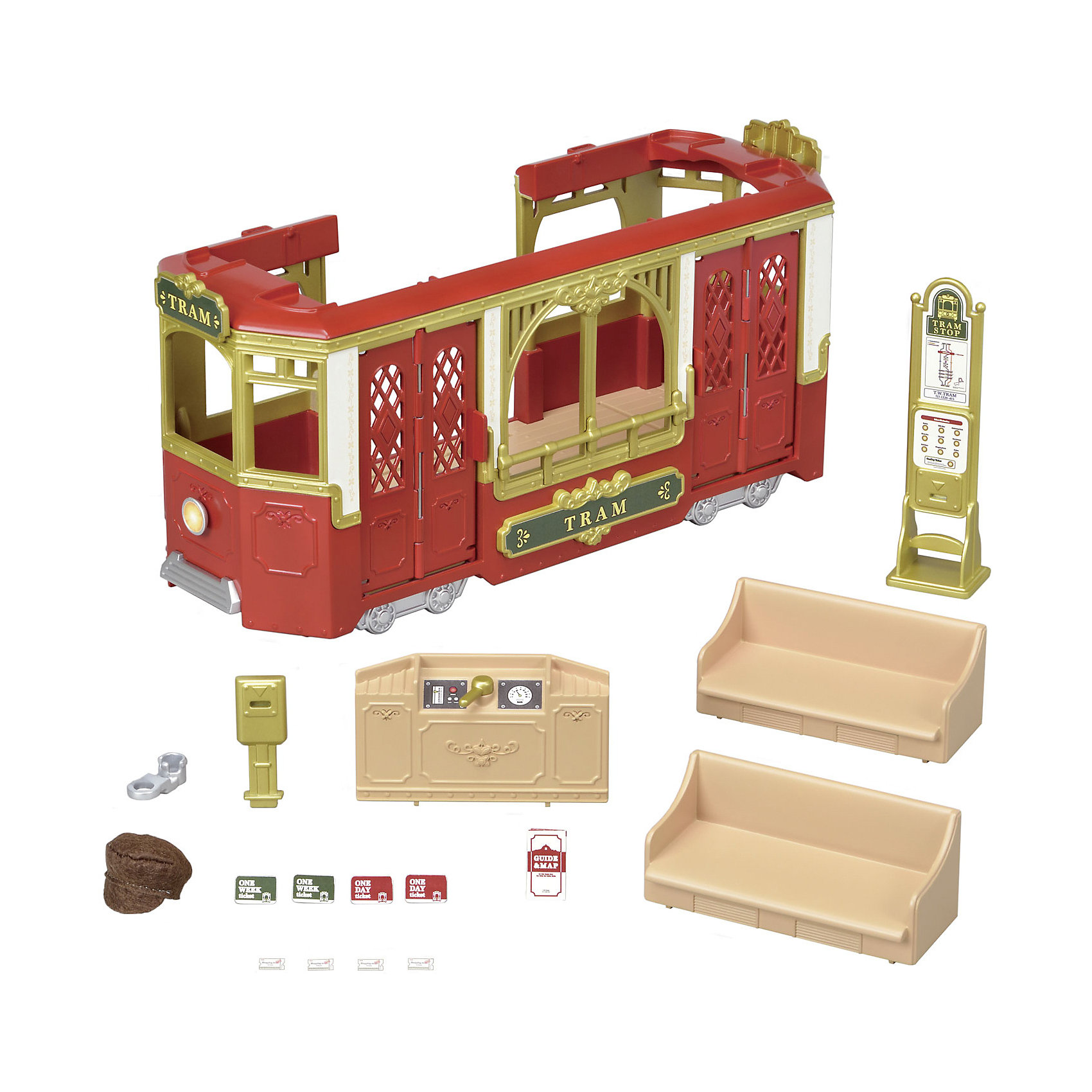 Набор Sylvanian Families Series Town "Городской трамвай" Эпоха Чудес 8304910