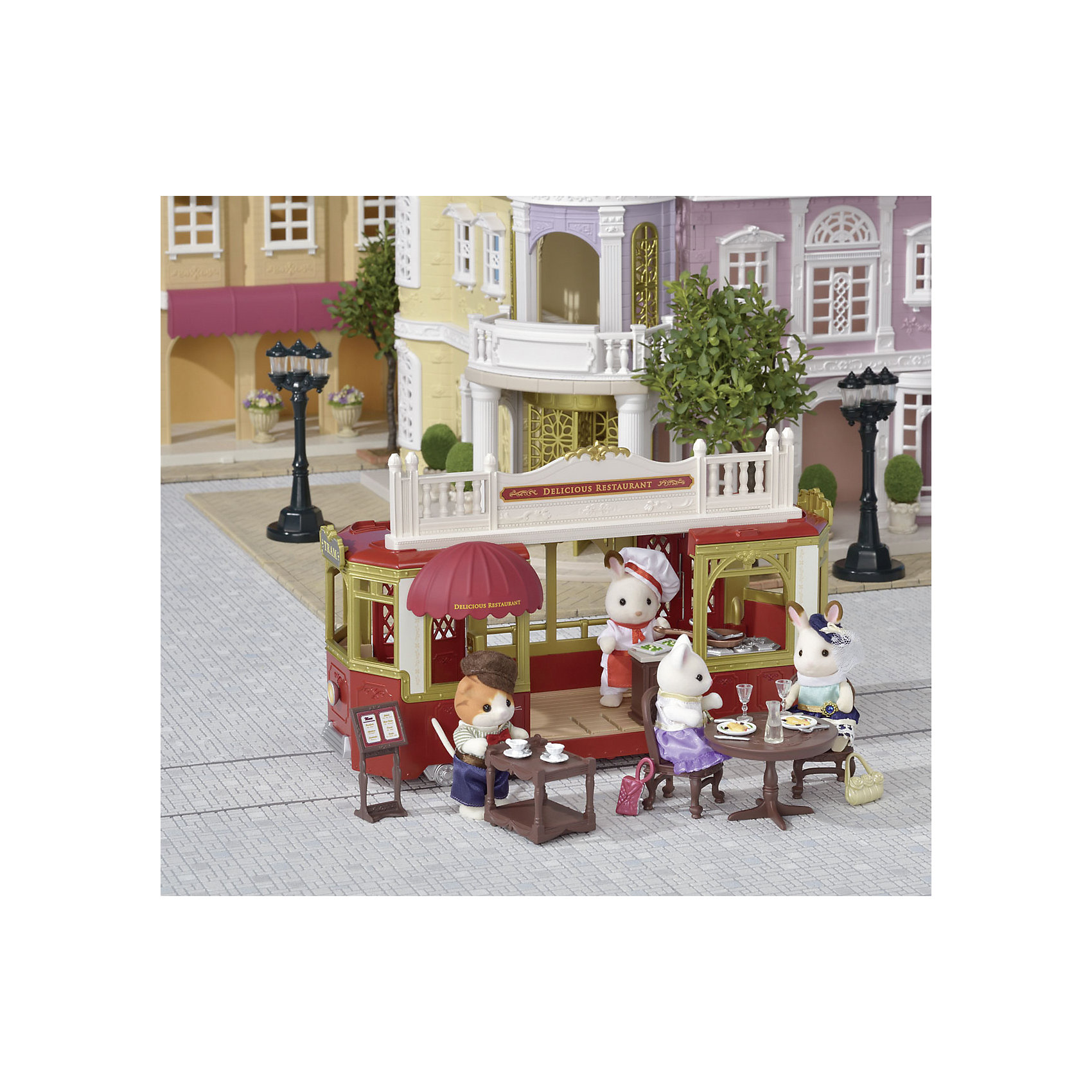 Набор Sylvanian Families Series Town "Городской трамвай" Эпоха Чудес 8304910