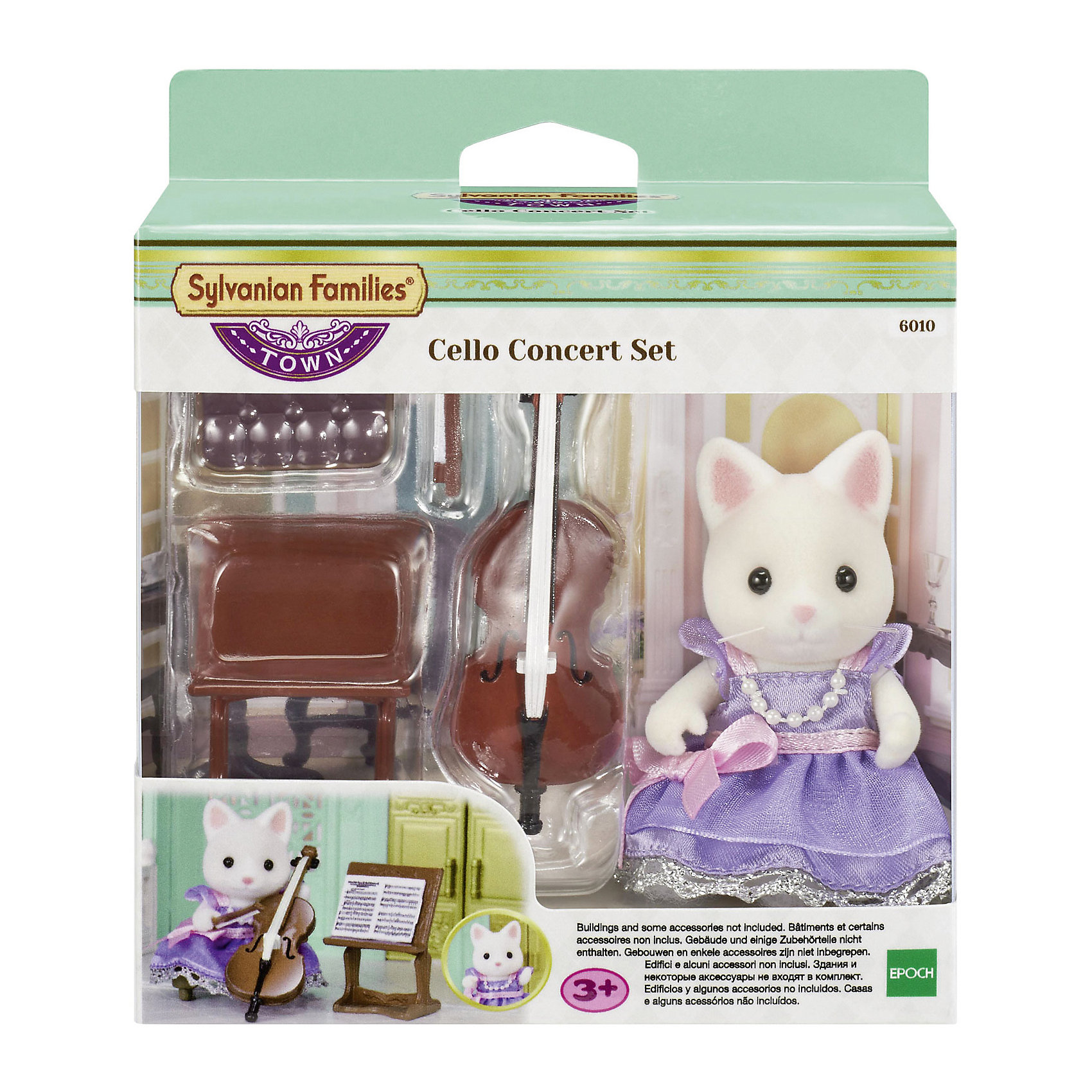 фото Набор sylvanian families "концерт с виолончелью" эпоха чудес