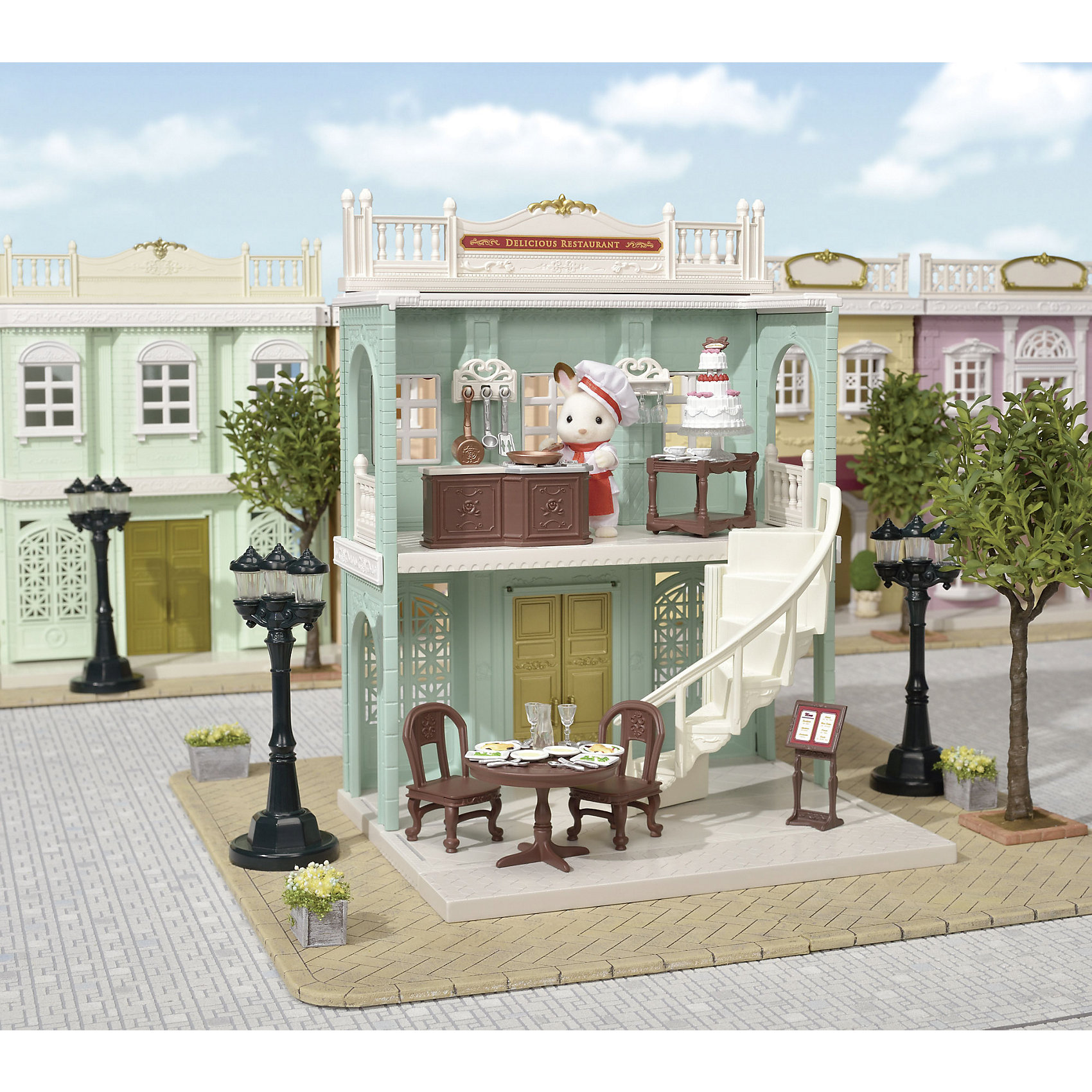 Набор Sylvanian Families Series Town "Изысканный ресторан" Эпоха Чудес 8304932