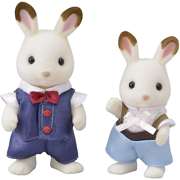 

Набор Sylvanian Families Series Town "Модные костюмчики", синий и голубой