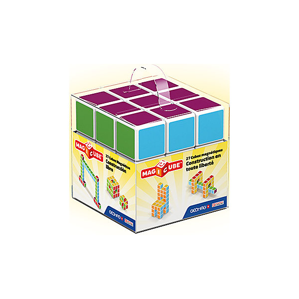 

Конструктор магнитный Geomag "MagiCube", 27 деталей