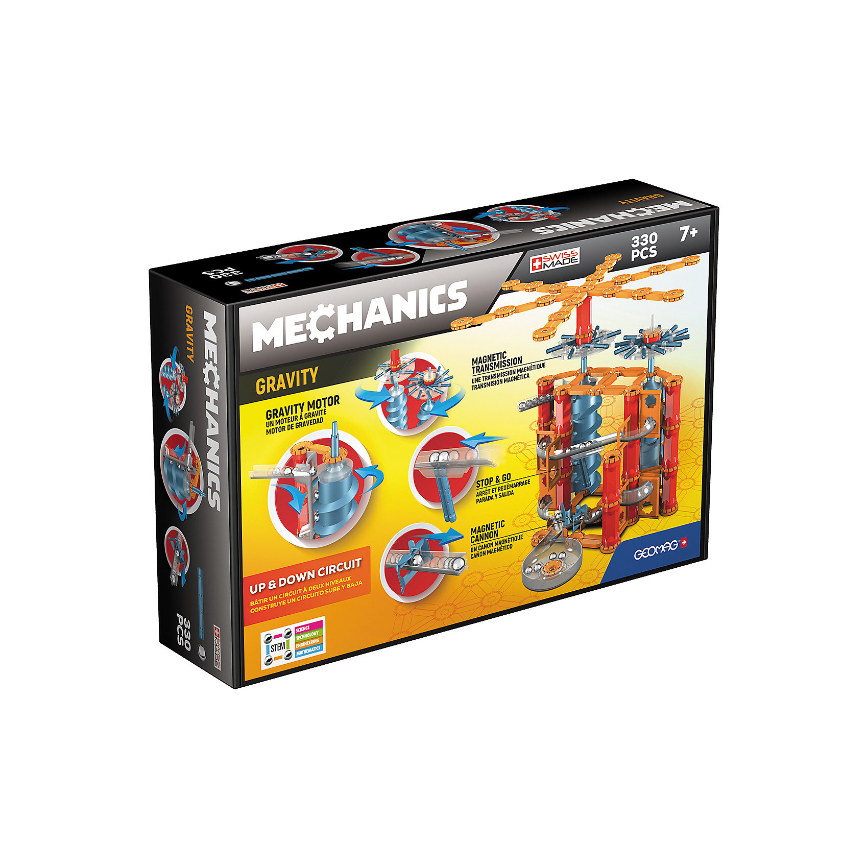 фото Магнитный конструктор Geomag Mechanics Gravity, 330 деталей