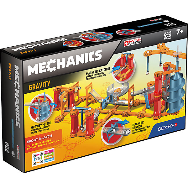 

Магнитный конструктор Geomag Mechanics Gravity, 243 детали
