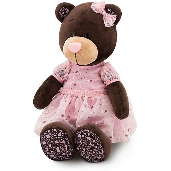 

Мягкая игрушка Orange Choco & Milk Мишка Milk: Розовый мусс, 25 см, Коричневый