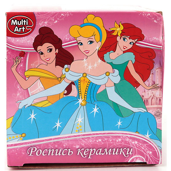 

Кружка для росписи MultiArt "Принцессы", Разноцветный