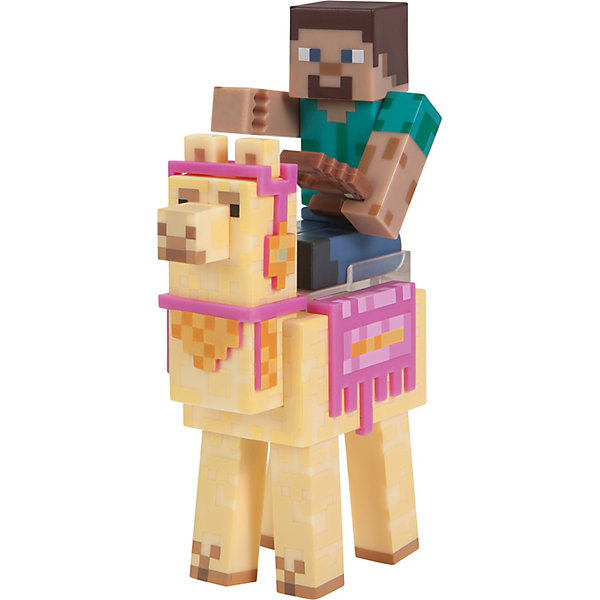 фото Набор фигурок Jazwares "Minecraft" Steve with Llama, 8 см