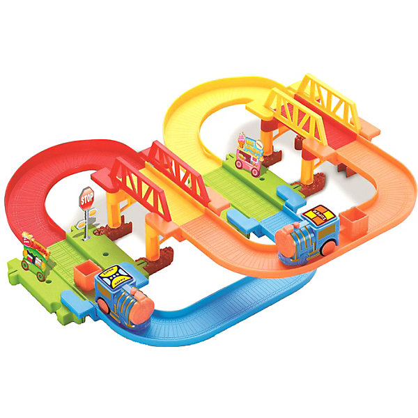 

Железная дорога Devik Toys с поездом, Разноцветный