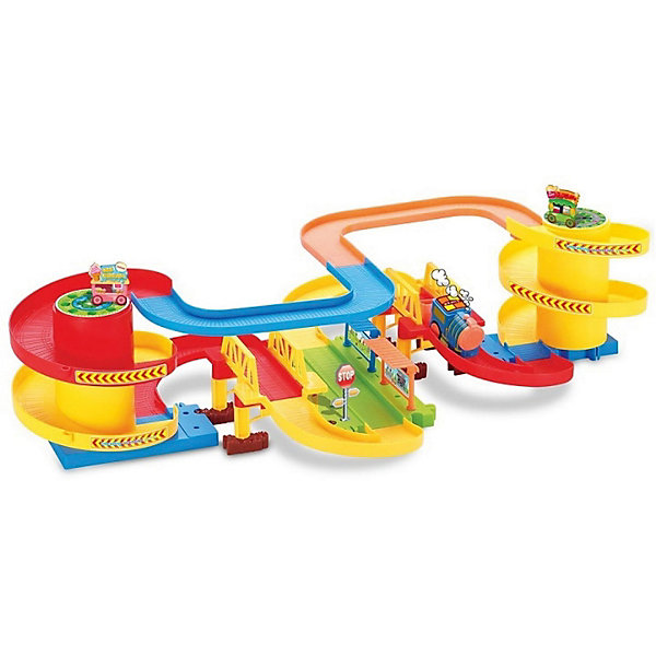 

Железная дорога Devik Toys с поездом, Разноцветный