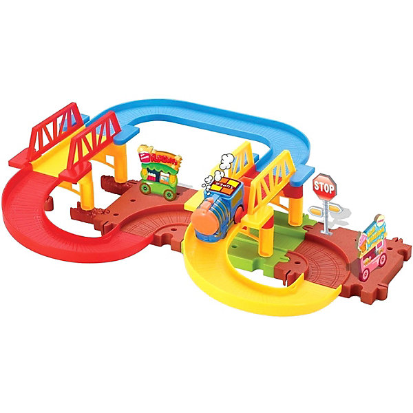 

Железная дорога Devik Toys с поездом, Разноцветный