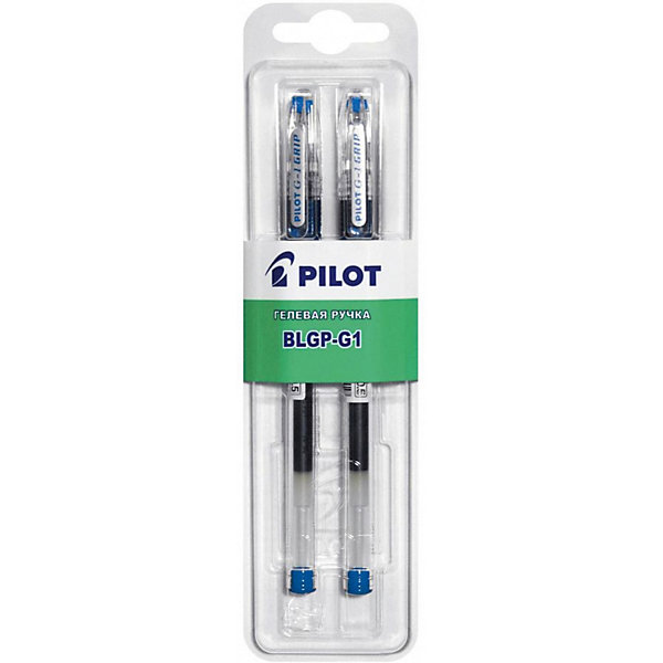 Гелевые ручки Pilot 0,5 мм 2 шт, синие 8334220