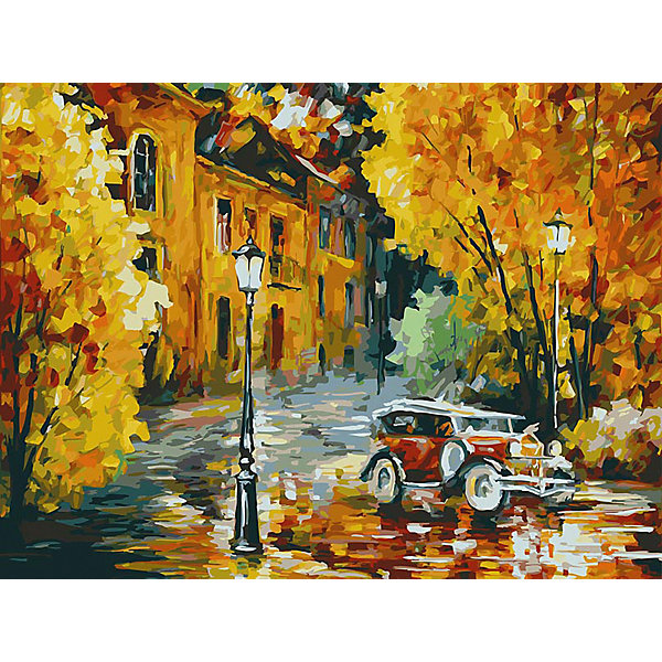 

Картина по номерам Белоснежка «Город», 30x40 см