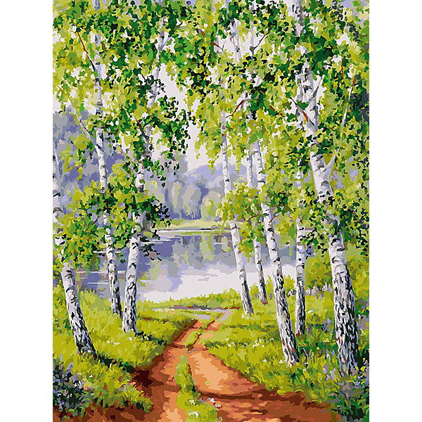 

Картина по номерам Белоснежка «Из рощи», 30x40 см