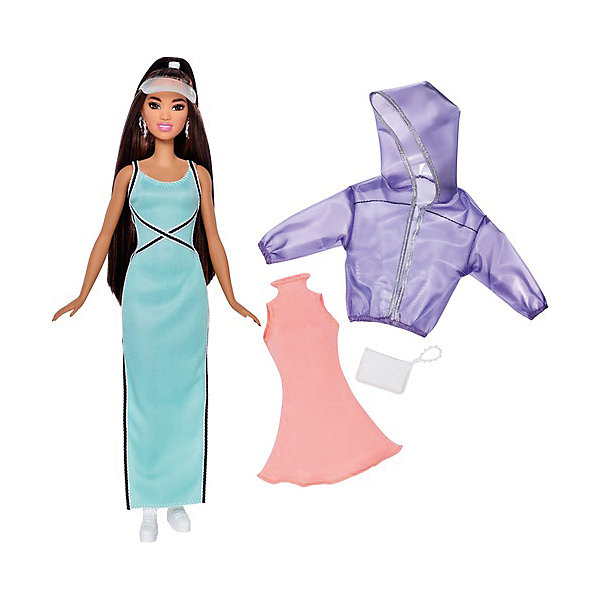

Кукла Barbie "Игра с модой" Sweet & Sporty Doll, 29 см