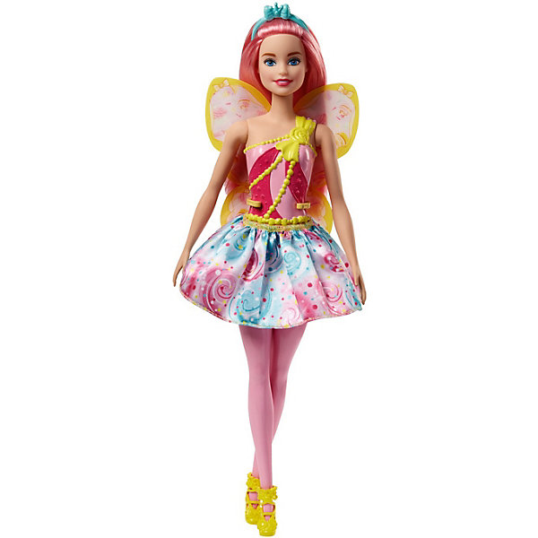 

Кукла Barbie "Dreamtopia Волшебные Феи" с розовыми волосами, 29 см