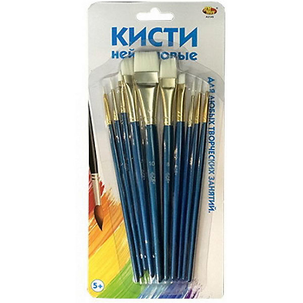 

Кисти нейлоновые Abtoys 6 штук