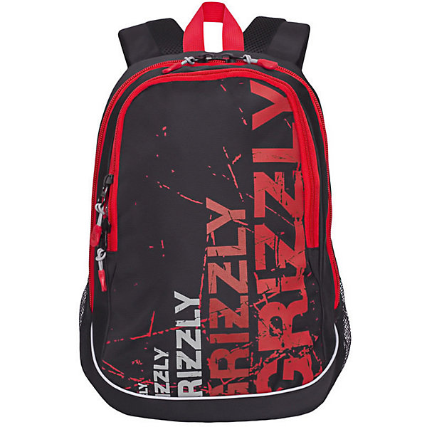 

Рюкзак Grizzly, чёрный/красный, Разноцветный