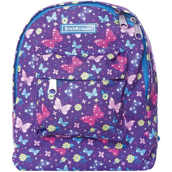 

Рюкзак ErichKrause «EasyLine Mini», Butterfly, 6 литров, Фиолетовый