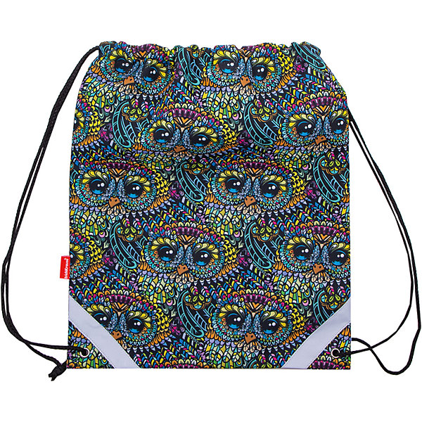 

Мешок для обуви Erich Krause, Owls, Зеленый