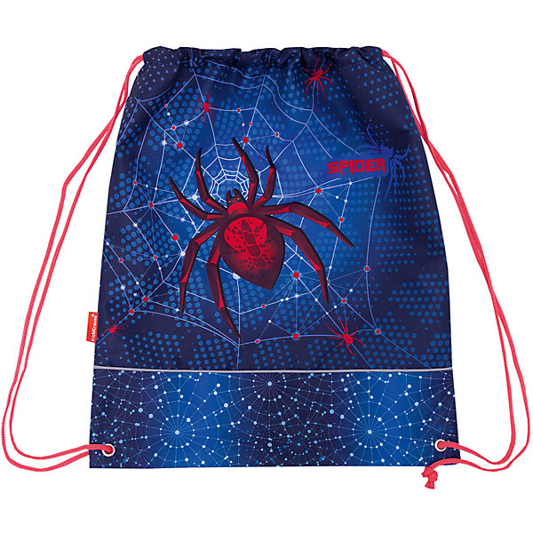 

Мешок для обуви ErichKrause, Spider, Синий