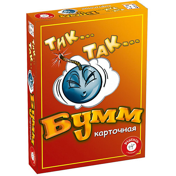 

Настольная игра Piatnik "Тик-так бумм", карточная версия, Разноцветный