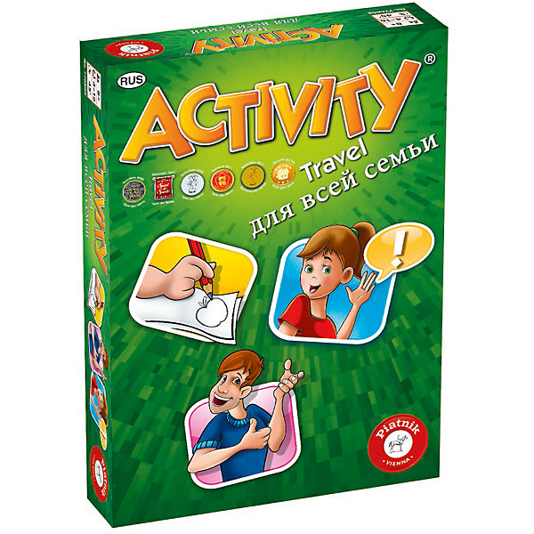 

Настольная игра Activity "Компактная" для всей семьи, Piatnik, Разноцветный