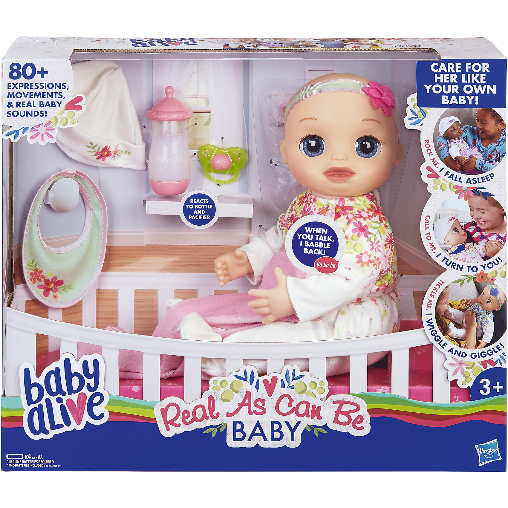 фото Интерактивная кукла Baby Alive "Любимая Малютка" Hasbro