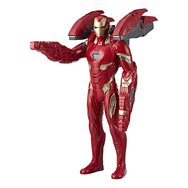 Интерактивная фигурка Avengers Мстители Железный человек в усиленной броне Hasbro 8376447