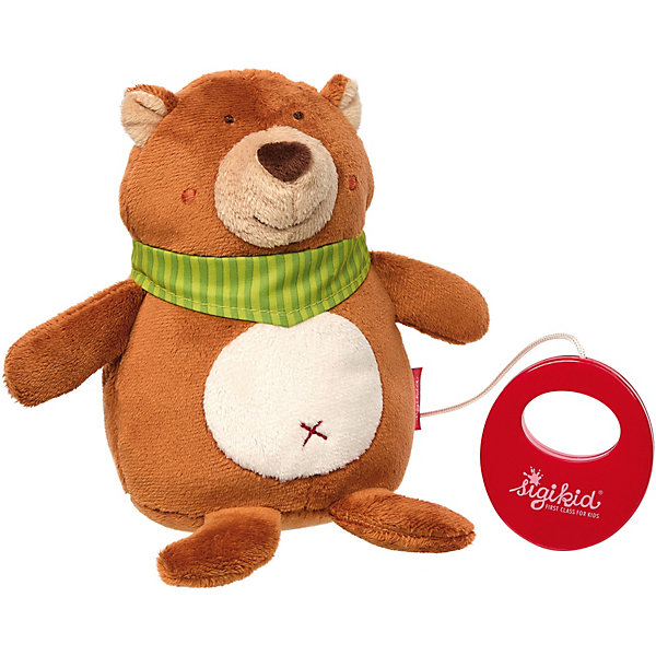 

Музыкальная мягконабивная игрушка sigikid, Мишка, коллекция Классик, 16 см