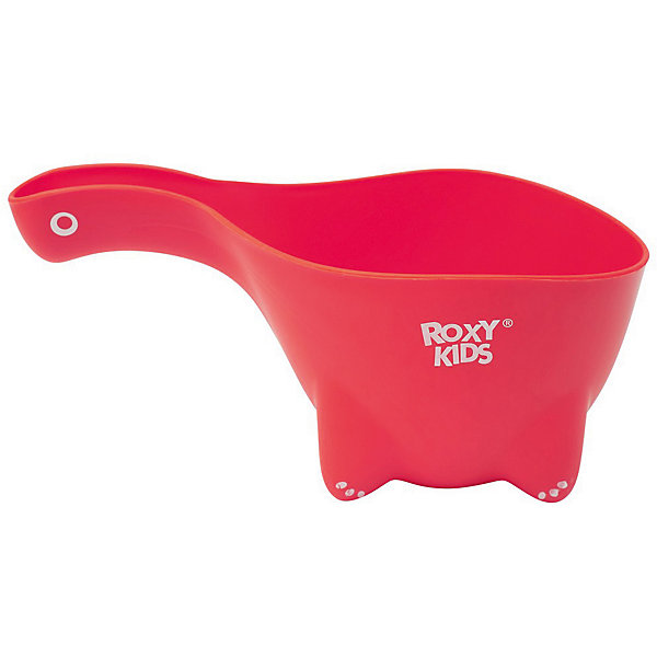 фото Ковшик для мытья головы Roxy-kids "Dino Scoop" коралловый.