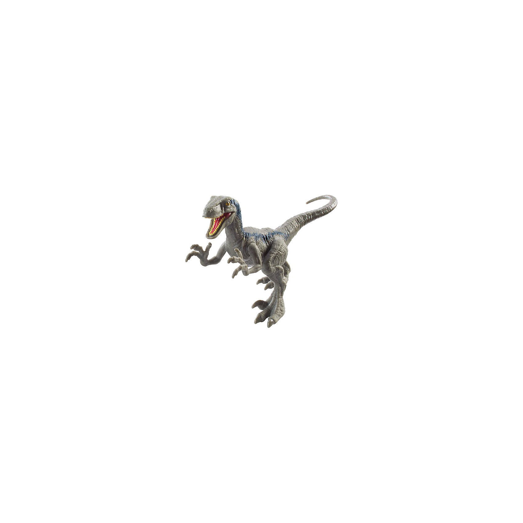 фото Фигурка динозавра Jurassic World "Атакующая стая", Велоцираптор синий Mattel