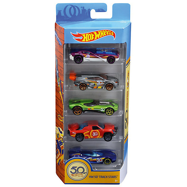 

Набор машинок Hot Wheels "Юбилейный выпуск", 5 штук