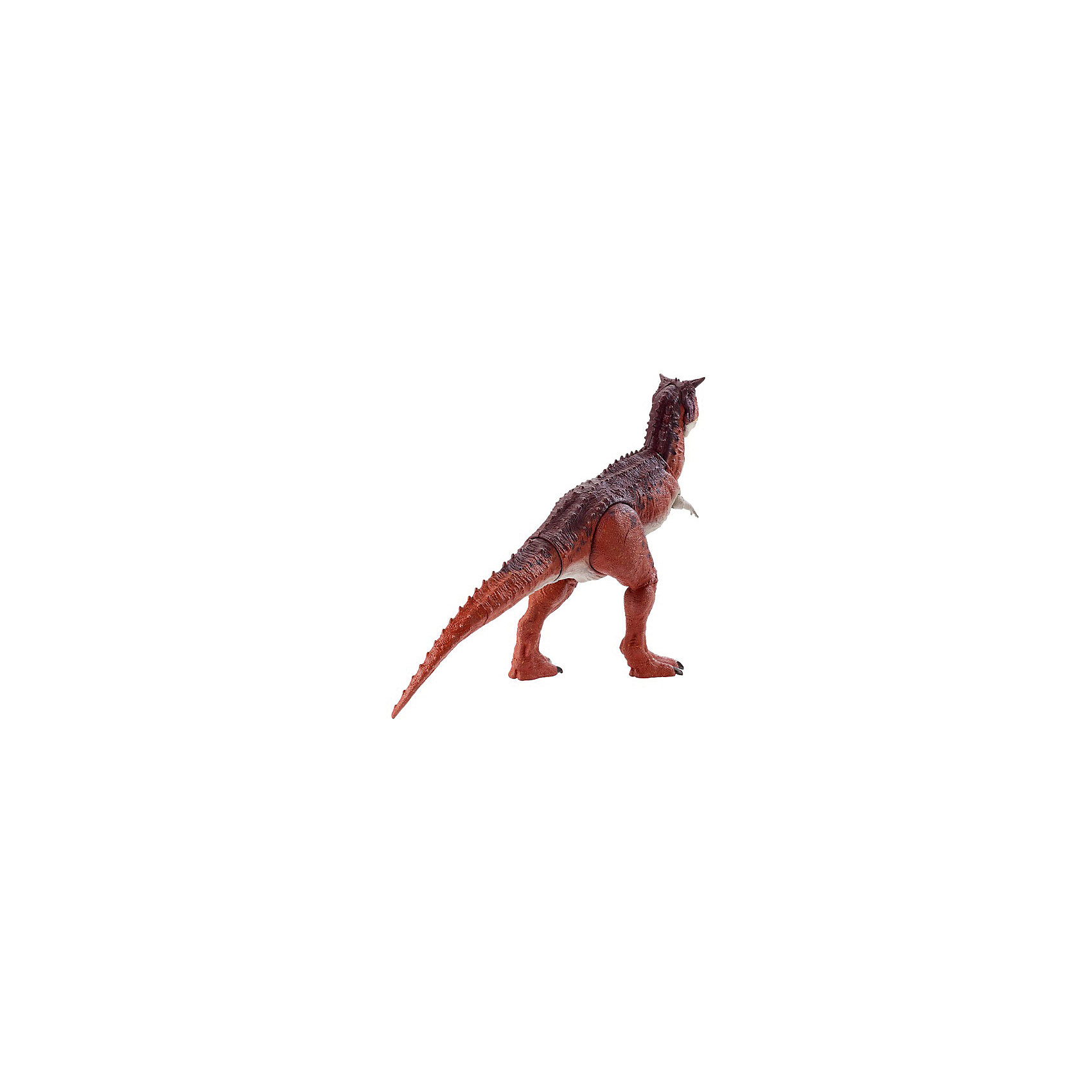 фото Фигурка динозавра jurassic world "боевой удар", карнотавр mattel