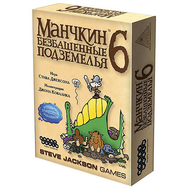 

Настольная игра Hobby World Манчкин 6 Безбашенные Подземелья