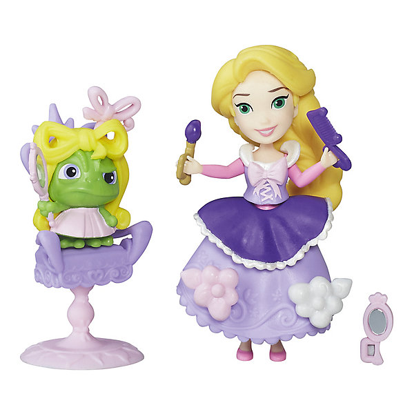 Hasbro Игровой набор с мини-куклой Disney Princess "Маленькое королевство" Рапунцель