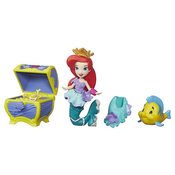 

Игровой набор с мини-куклой Disney Princess "Маленькое королевство" Ариэль